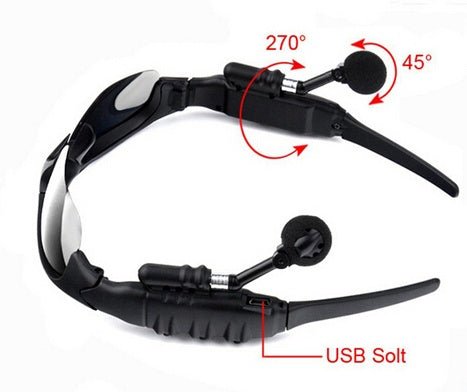 Smart Stereo Bluetooth Sunglasses Wireless Sports Bluetooth Glasses Headset Incoming