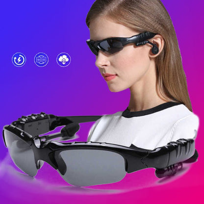Smart Stereo Bluetooth Sunglasses Wireless Sports Bluetooth Glasses Headset Incoming