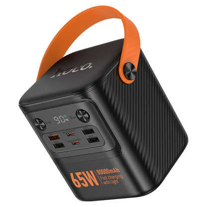 Hoco Pro Power Bank 80000mAh – 65W Fast Charging Portable Power Station
